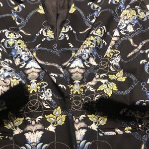 Floral Patterned Blazer